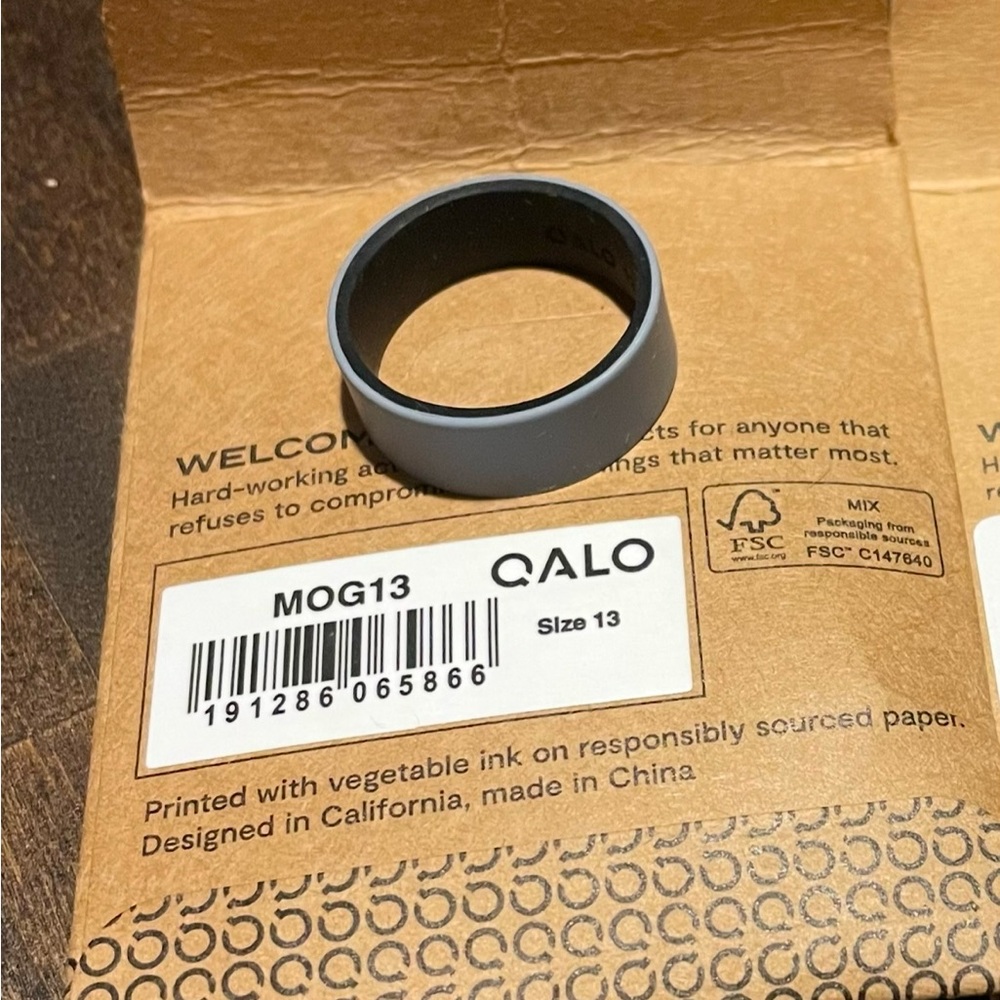 QALO men’s Silicone Ring